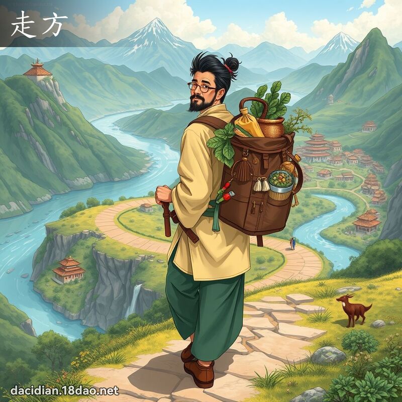 走方 - 國語大辭典配圖