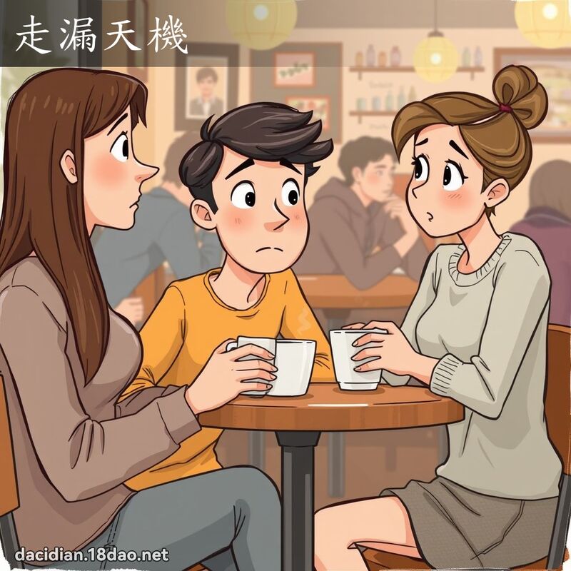 走漏天機 - 國語大辭典配圖