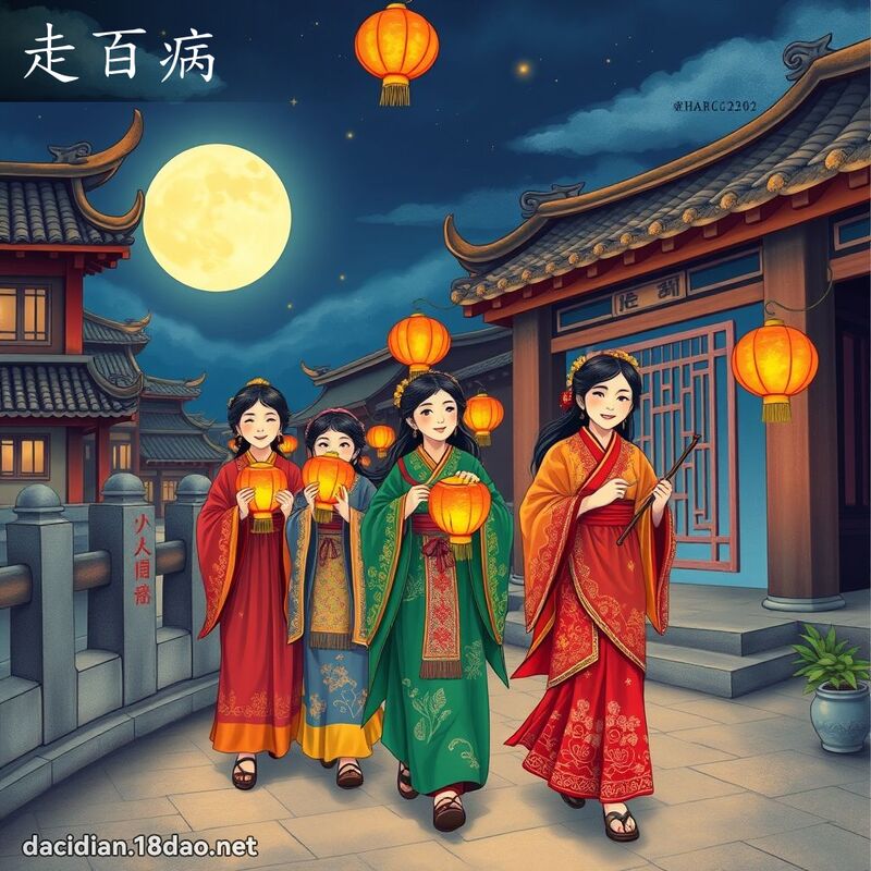 走百病 - 國語大辭典配圖
