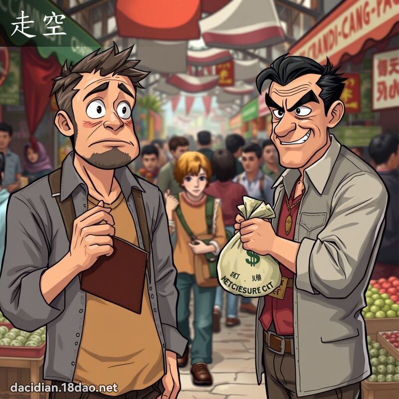 走空 - 國語大辭典配圖