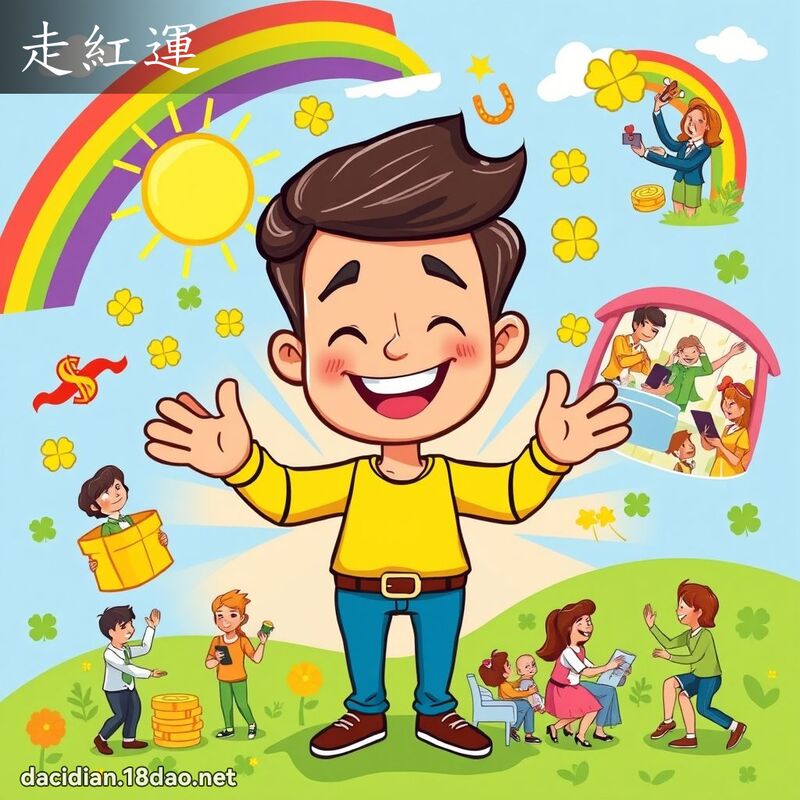 走红运 - 国语大辞典配图