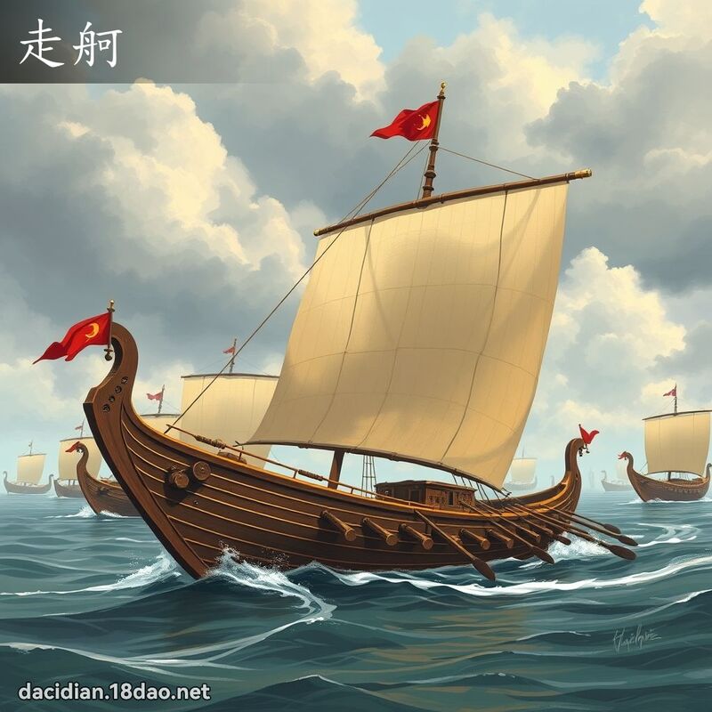 走舸 - 国语大辞典配图