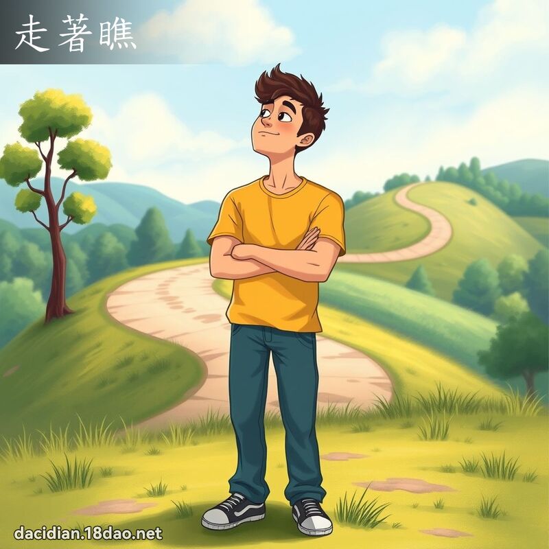 走著瞧 - 國語大辭典配圖