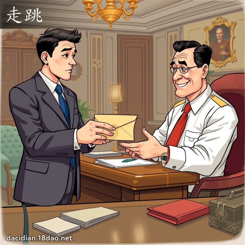 走跳 - 国语大辞典配图