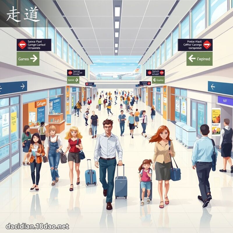 走道 - 国语大辞典配图