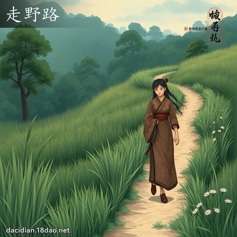 走野路 - 国语大辞典配图