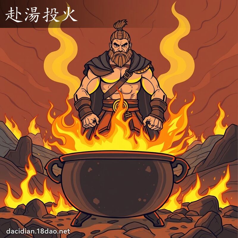 赴湯投火 - 國語大辭典配圖