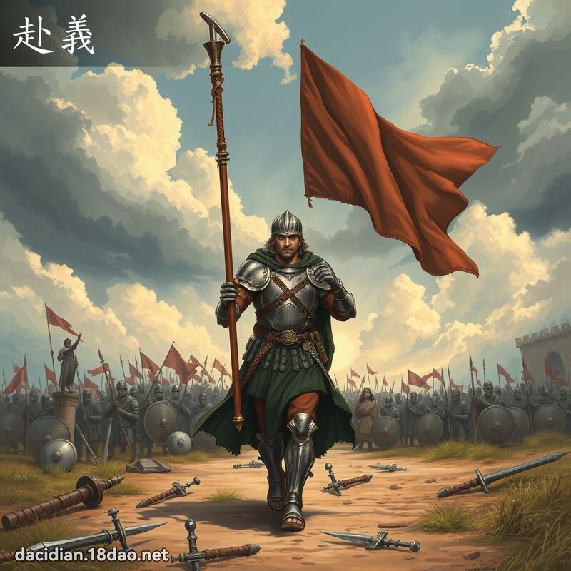 赴义 - 国语大辞典配图