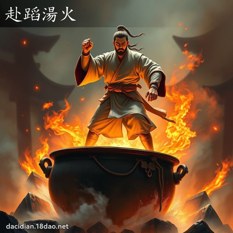 赴蹈湯火 - 國語大辭典配圖