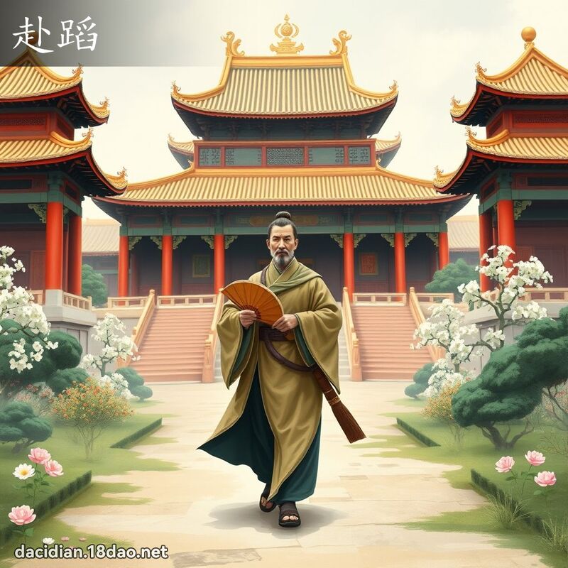 赴蹈 - 国语大辞典配图