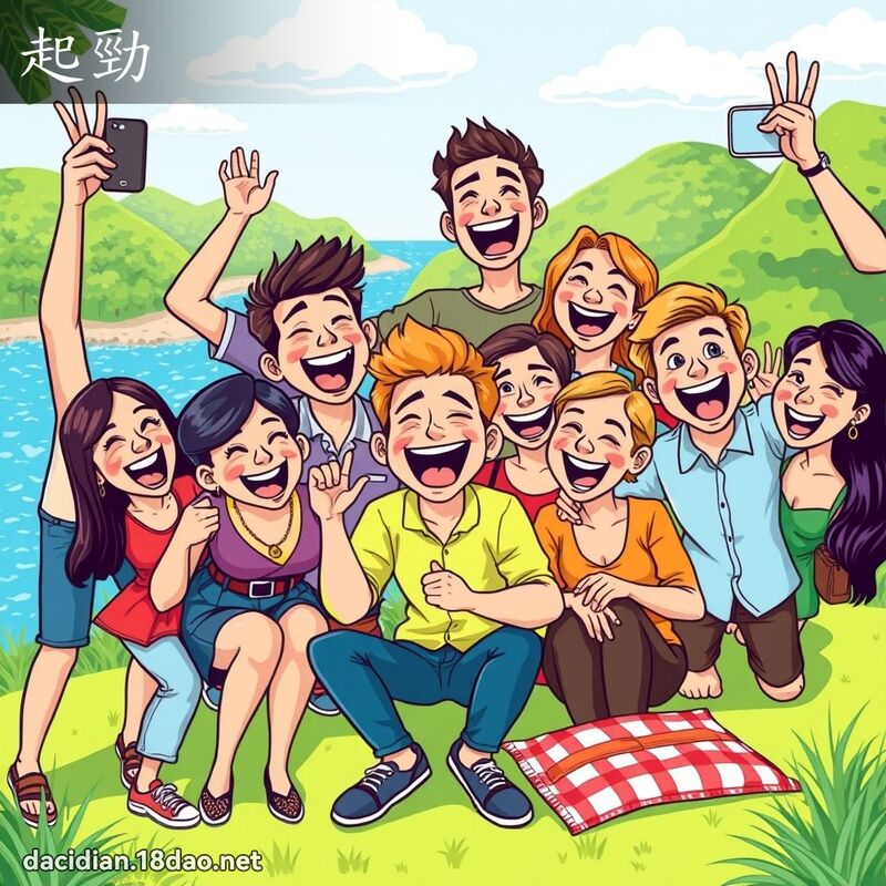 起劲 - 国语大辞典配图