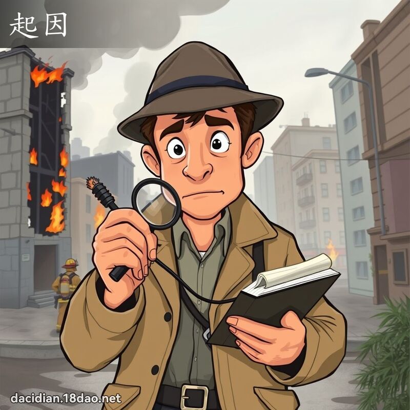 起因 - 国语大辞典配图