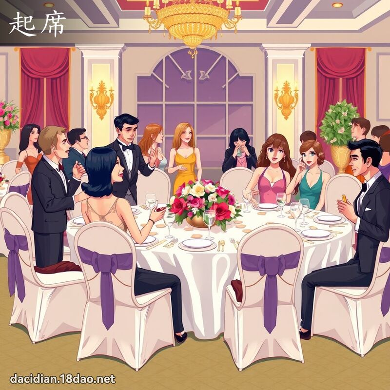 起席 - 國語大辭典配圖