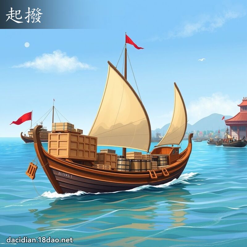 起拨 - 国语大辞典配图