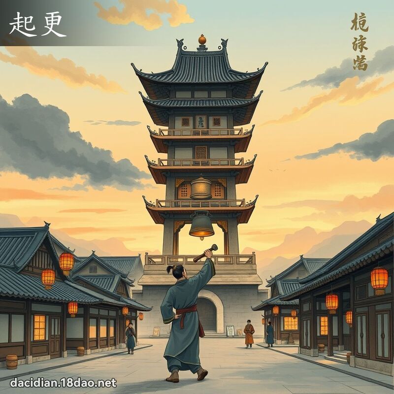 起更 - 国语大辞典配图