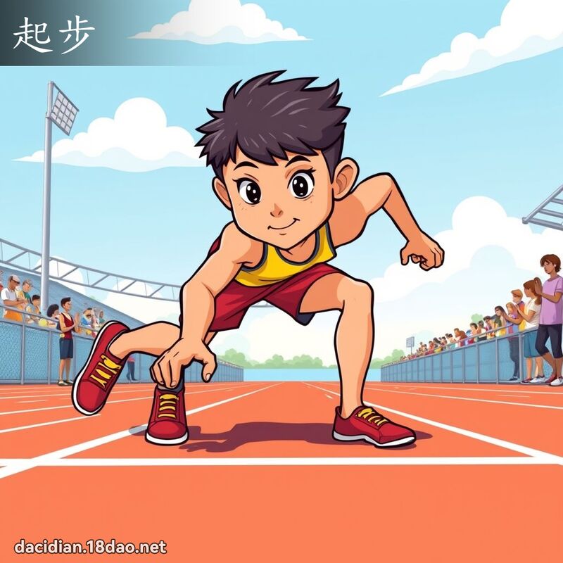 起步 - 国语大辞典配图