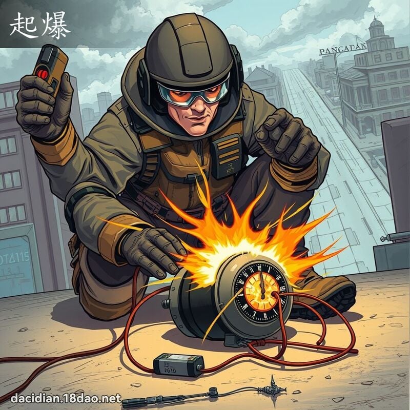 起爆 - 國語大辭典配圖