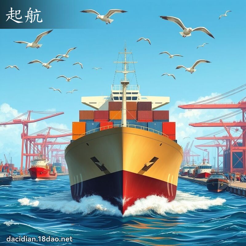 起航 - 國語大辭典配圖
