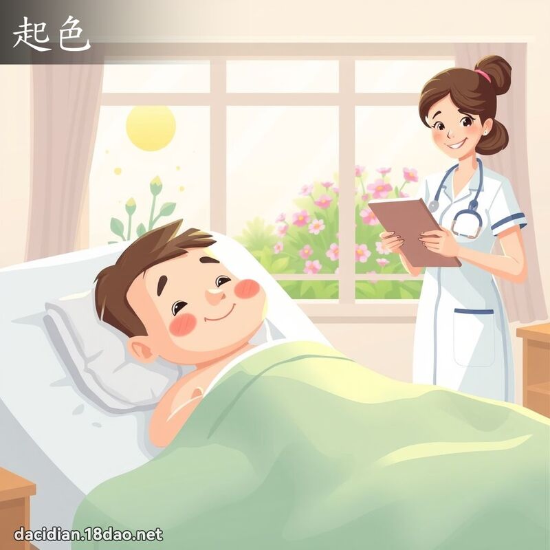 起色 - 國語大辭典配圖