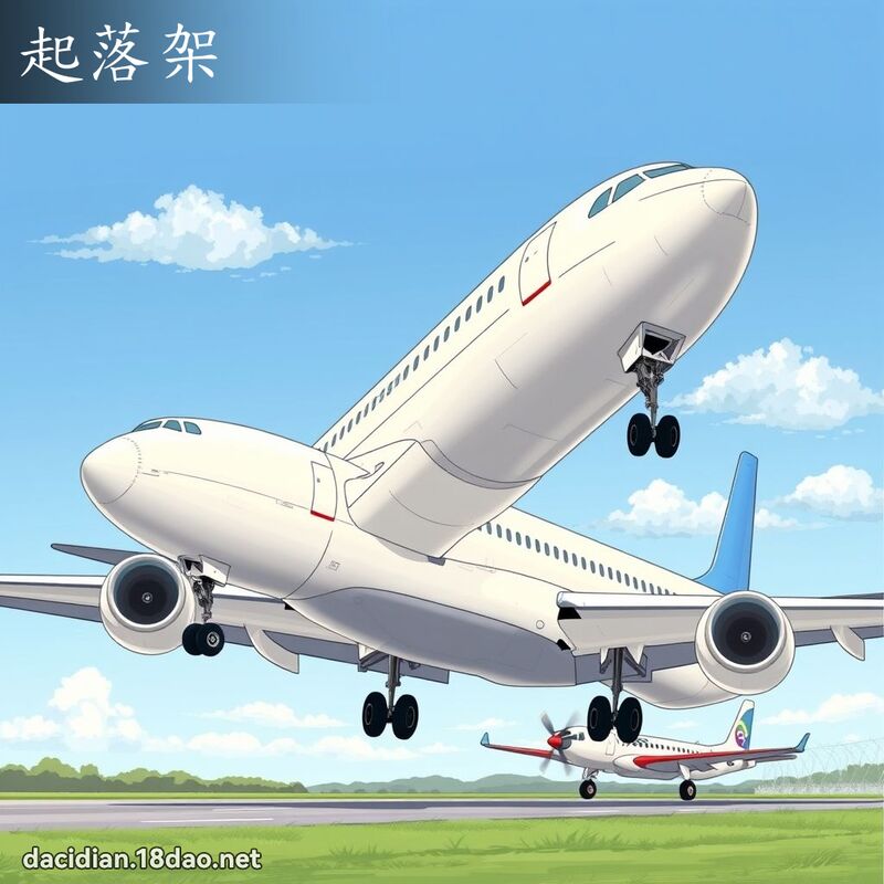 起落架 - 国语大辞典配图