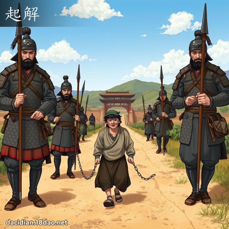 起解 - 国语大辞典配图