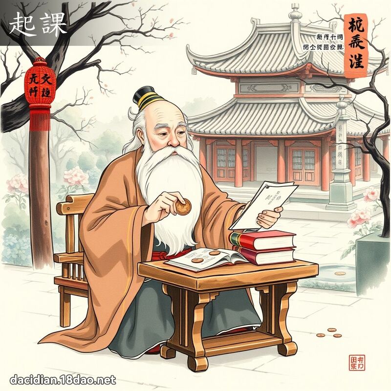 起课 - 国语大辞典配图