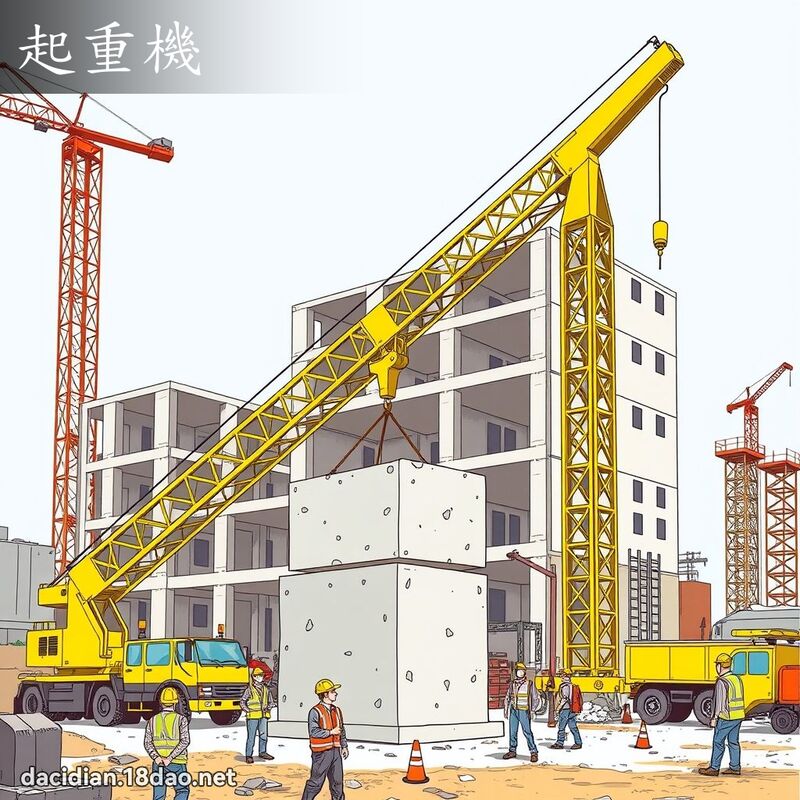 起重机 - 国语大辞典配图
