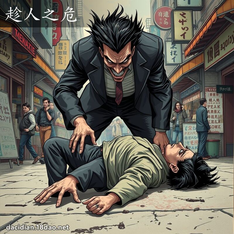 趁人之危 - 國語大辭典配圖