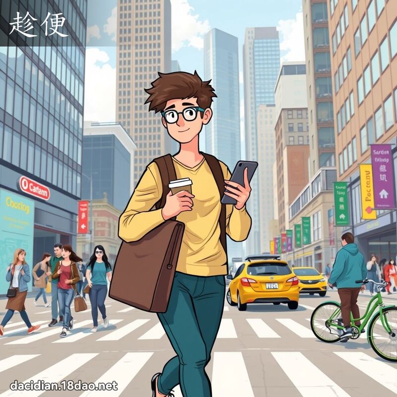 趁便 - 国语大辞典配图