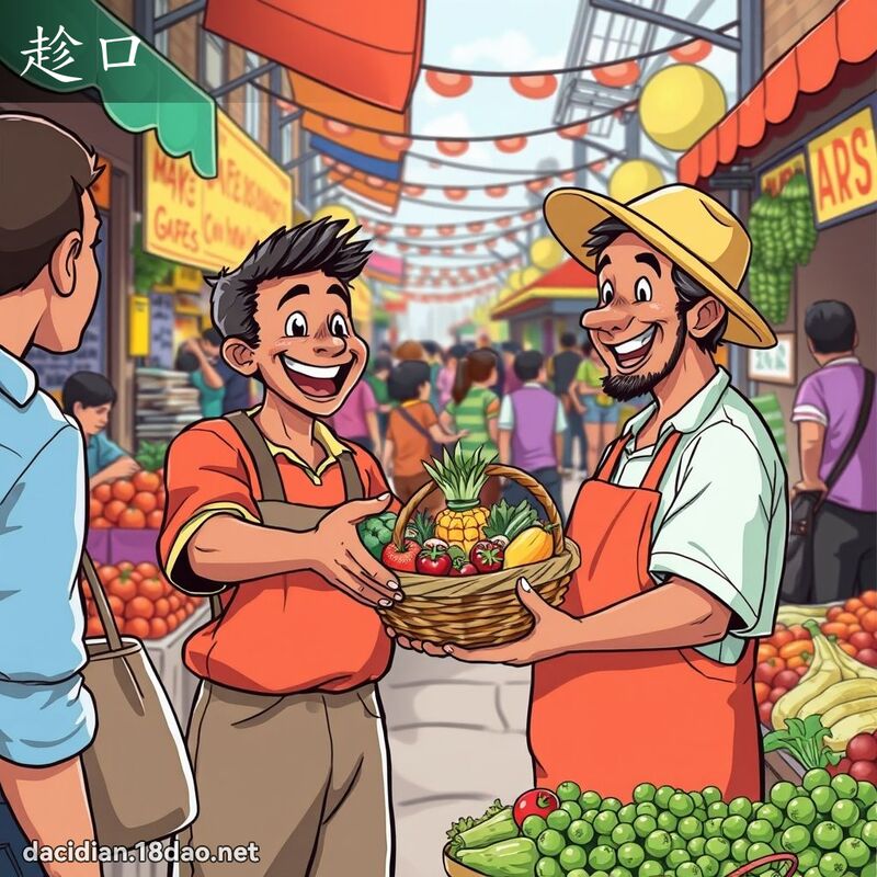 趁口 - 国语大辞典配图