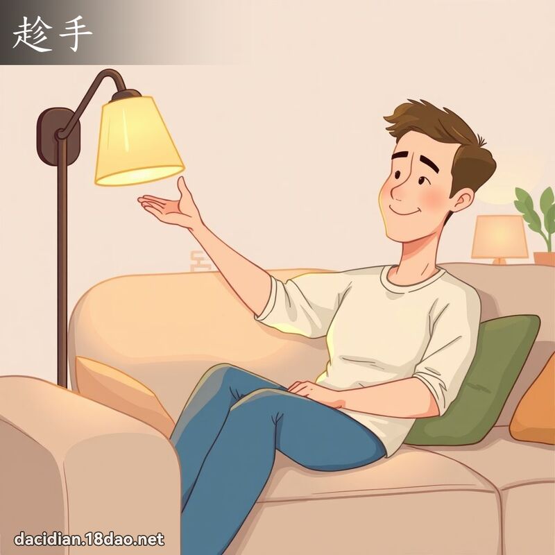 趁手 - 國語大辭典配圖