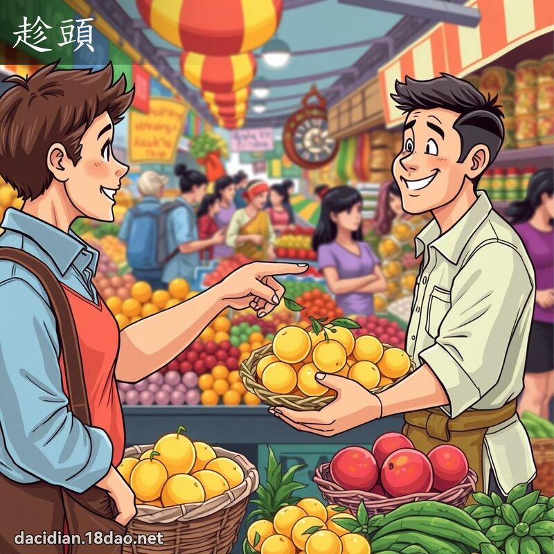 趁头 - 国语大辞典配图