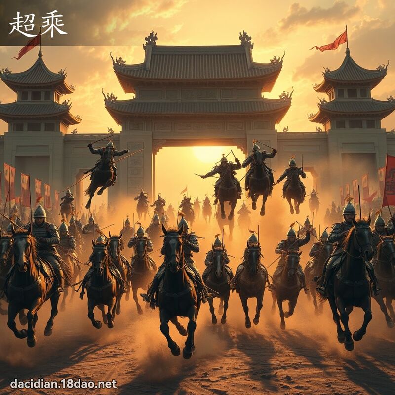 超乘 - 國語大辭典配圖