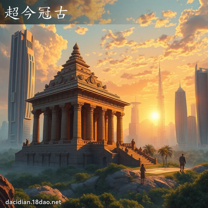 超今冠古 - 国语大辞典配图