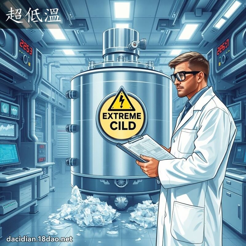 超低溫 - 國語大辭典配圖