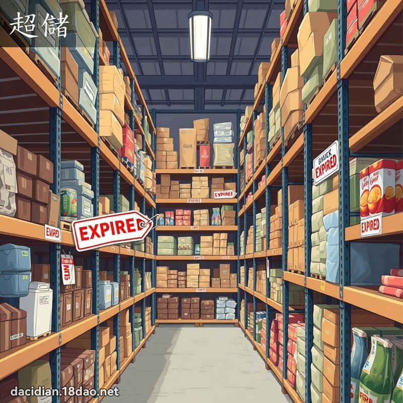 超儲 - 國語大辭典配圖