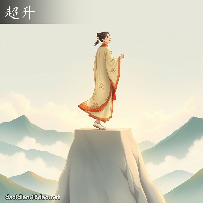 超升 - 國語大辭典配圖