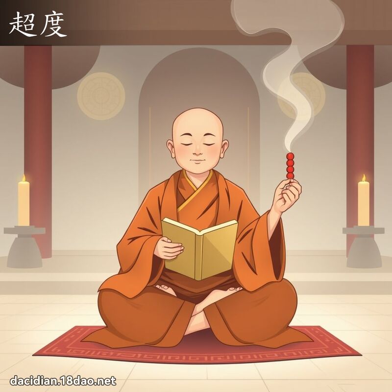 超度 - 國語大辭典配圖