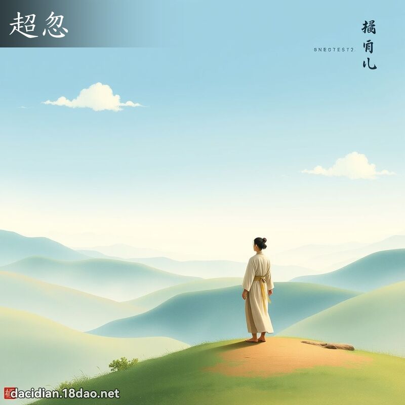超忽 - 國語大辭典配圖
