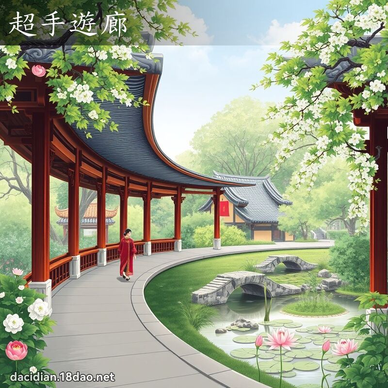 超手遊廊 - 國語大辭典配圖