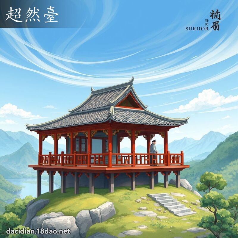 超然臺 - 國語大辭典配圖