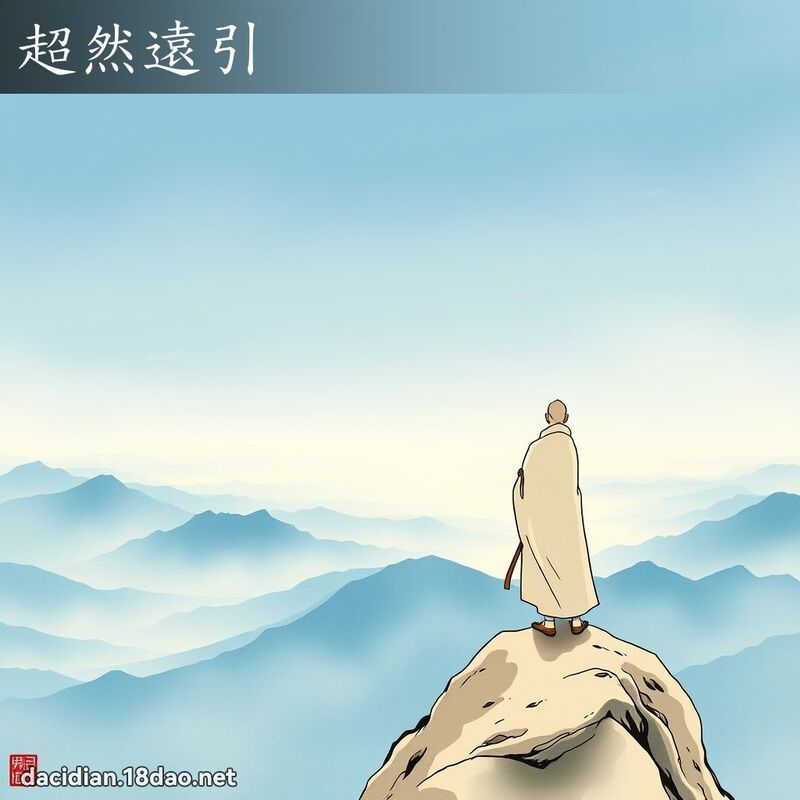 超然远引 - 国语大辞典配图