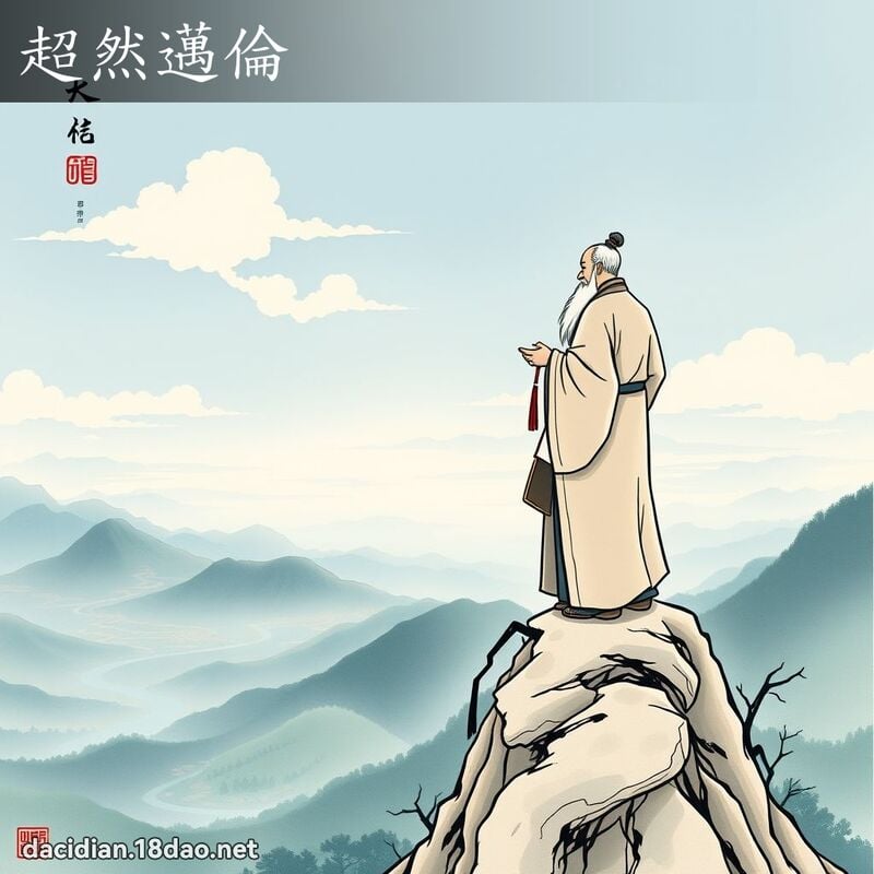 超然邁倫 - 國語大辭典配圖