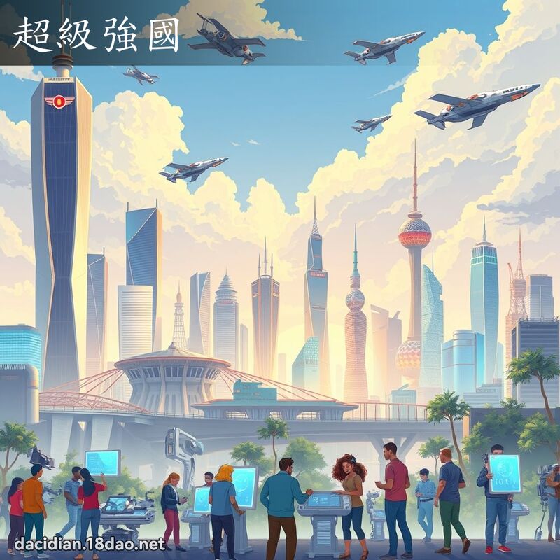 超级强国 - 国语大辞典配图