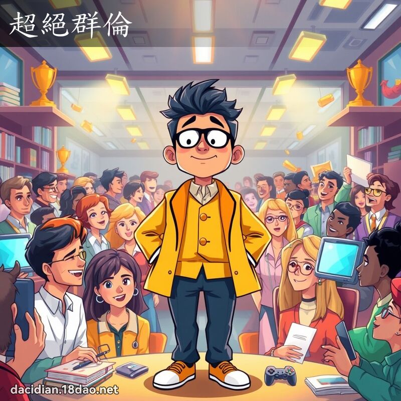 超绝群伦 - 国语大辞典配图