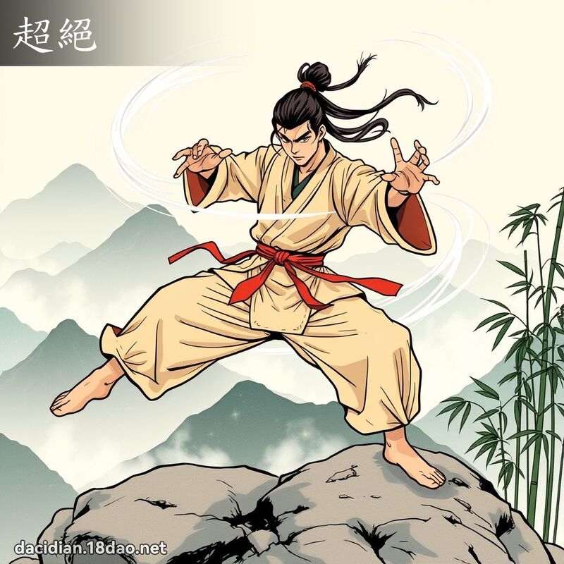 超絕 - 國語大辭典配圖