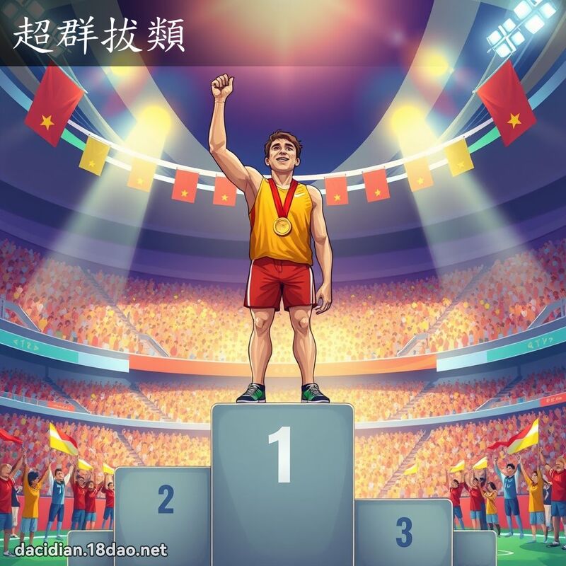 超群拔類 - 國語大辭典配圖