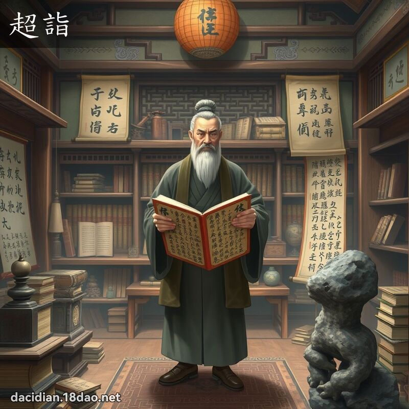 超詣 - 國語大辭典配圖