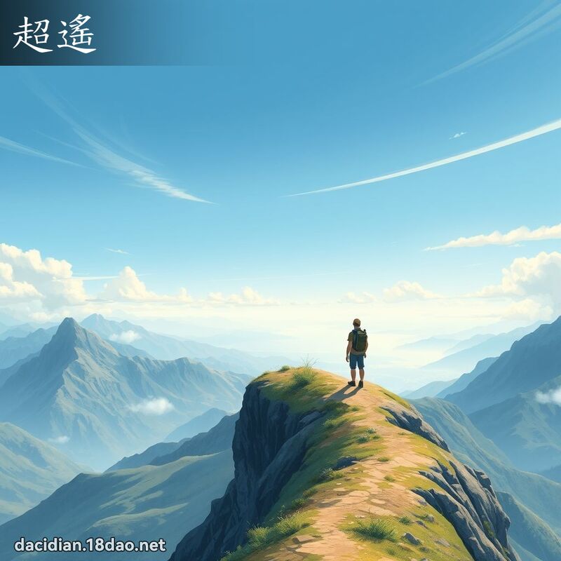 超遙 - 國語大辭典配圖