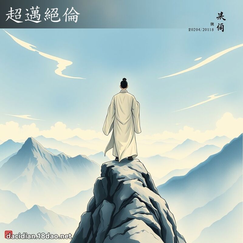 超邁絕倫 - 國語大辭典配圖